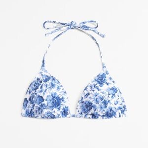 Abercrombie & Fitch Halter Triangle Bikini Top